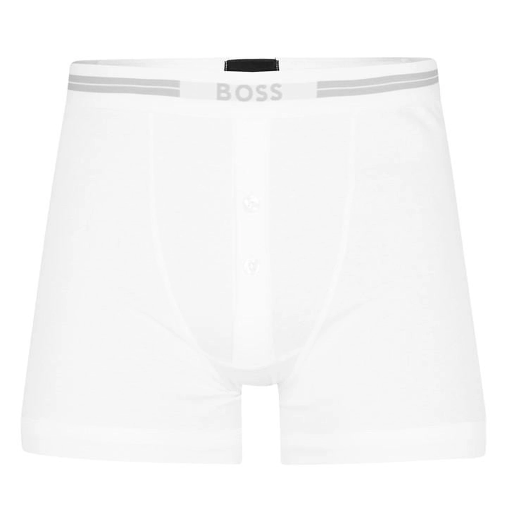 Hugo Boss Single Boxer Briefs - White